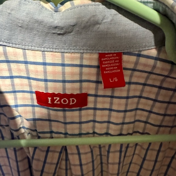 Men’s Large IZOD Dress Shirt - Picture 2 of 3